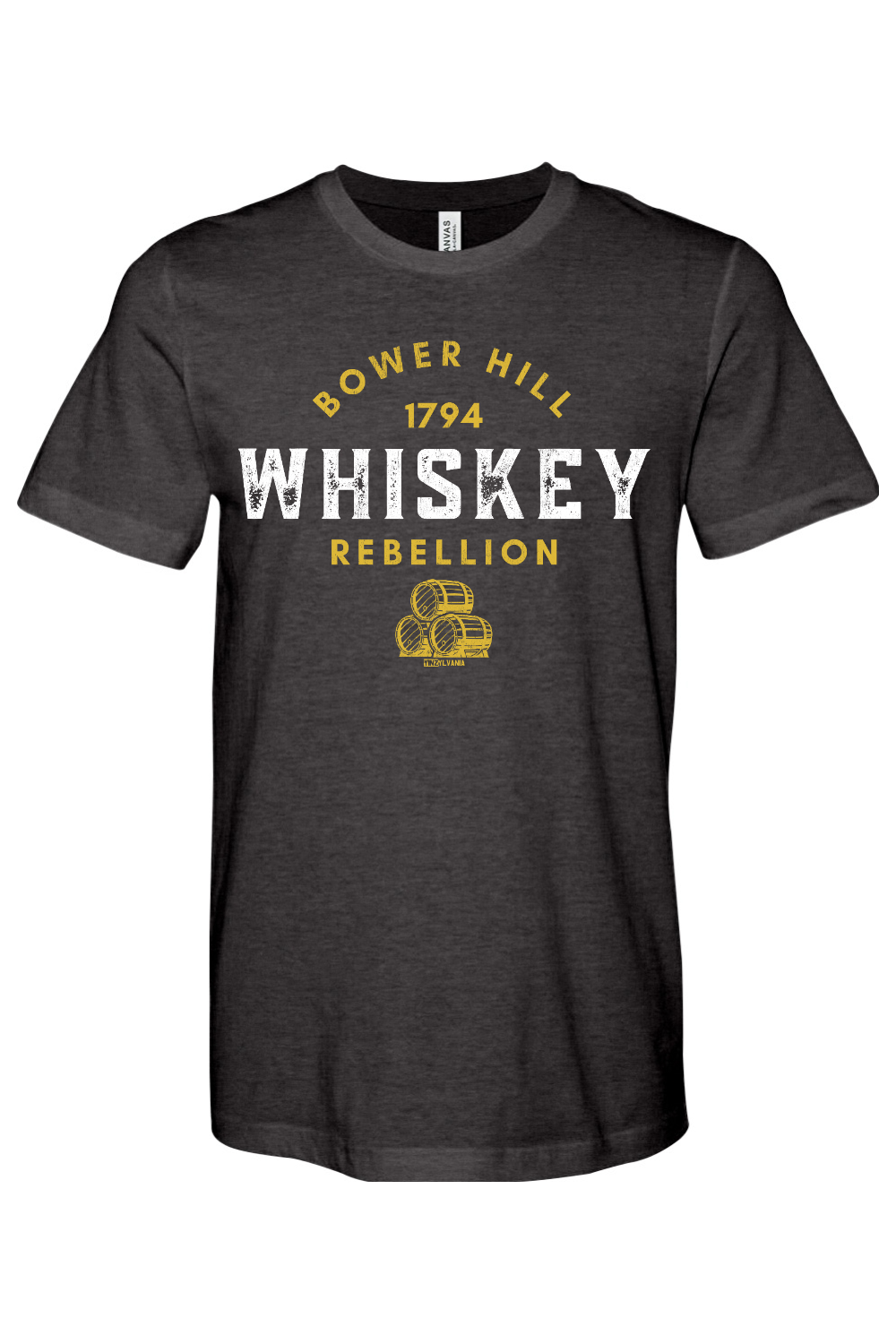 Whiskey Rebellion - Bella + Canvas Jersey Tee - Yinzylvania