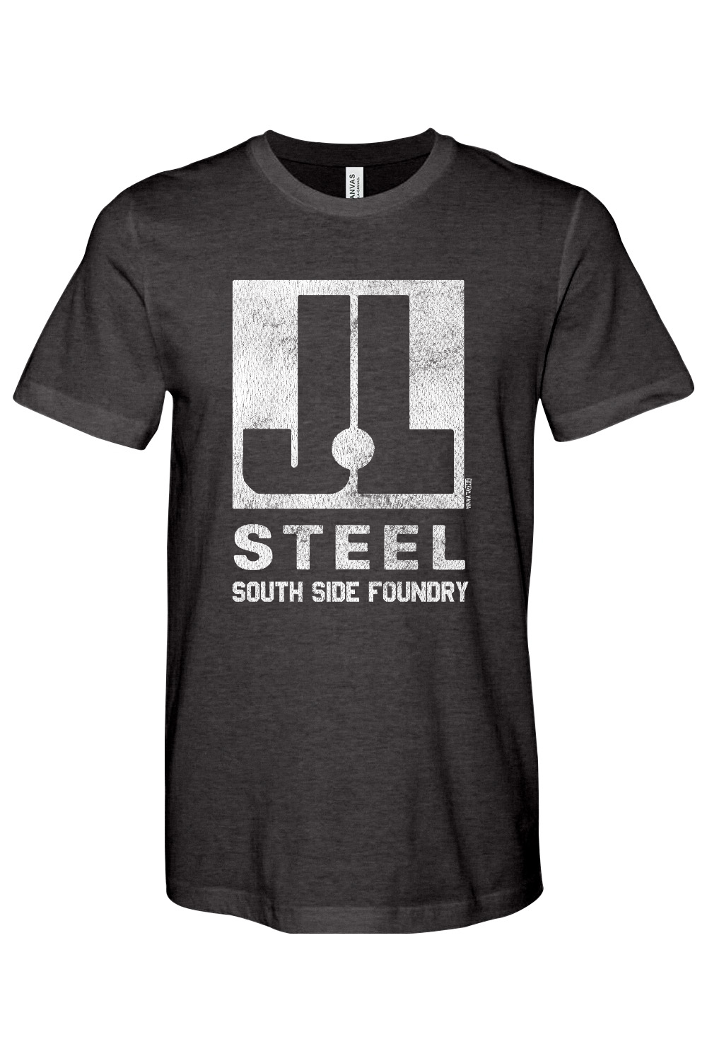 J&L Steel - South Side Foundry - Bella + Canvas Jersey Tee - Yinzylvania