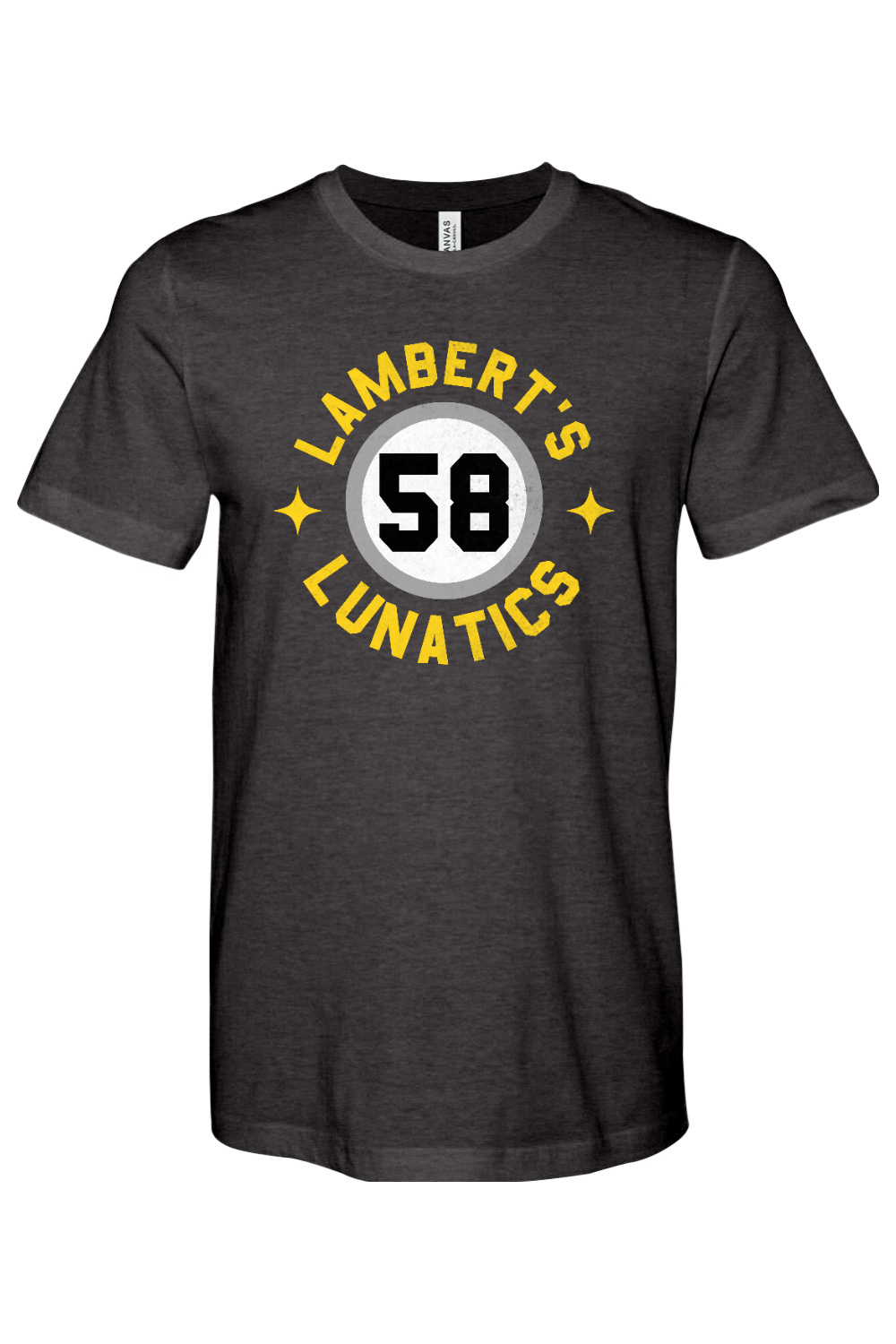 Lambert's Lunatics - Bella + Canvas Jersey Tee - Yinzylvania