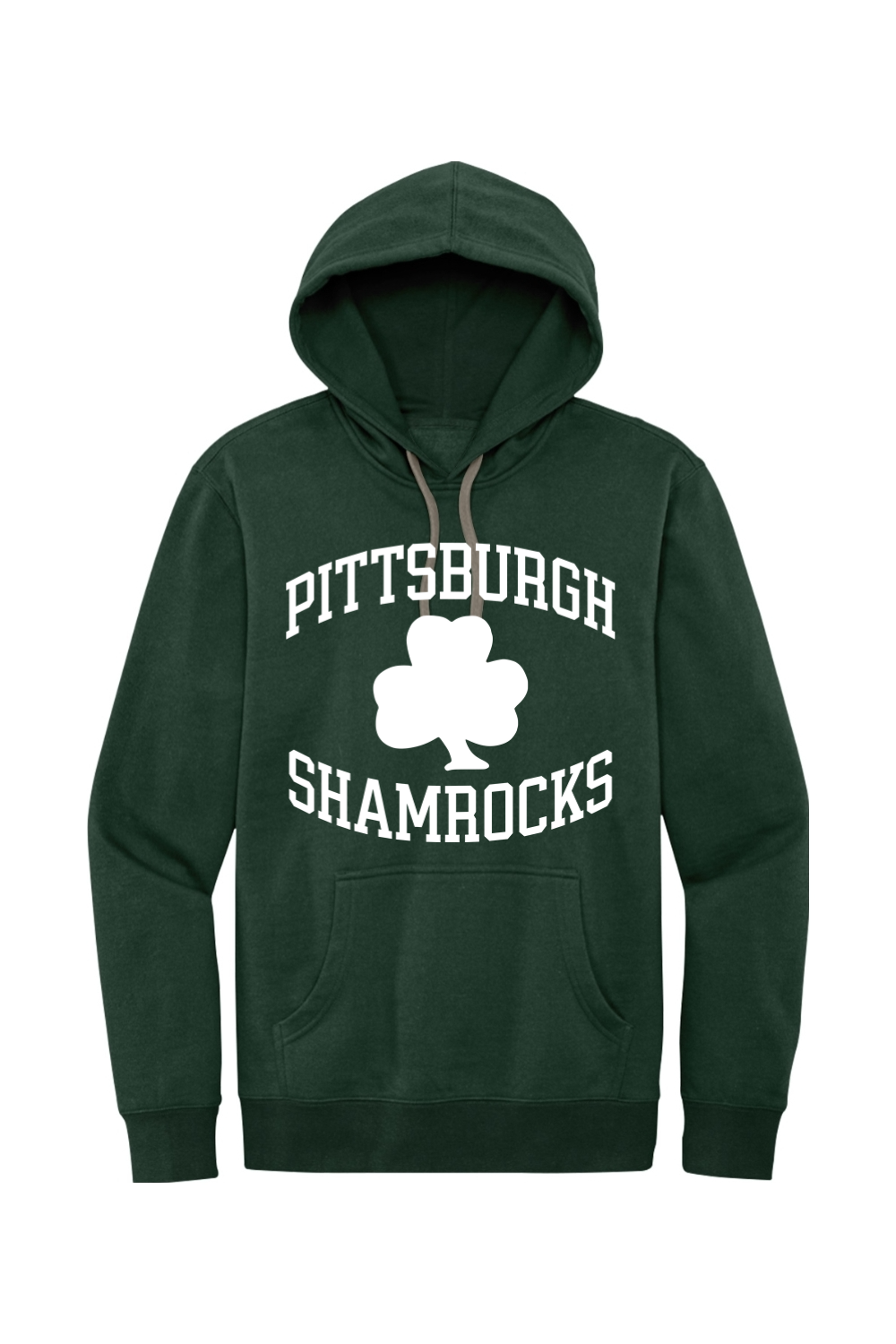 Pittsburgh Shamrocks Hockey - Fleece Hoodie - Yinzylvania