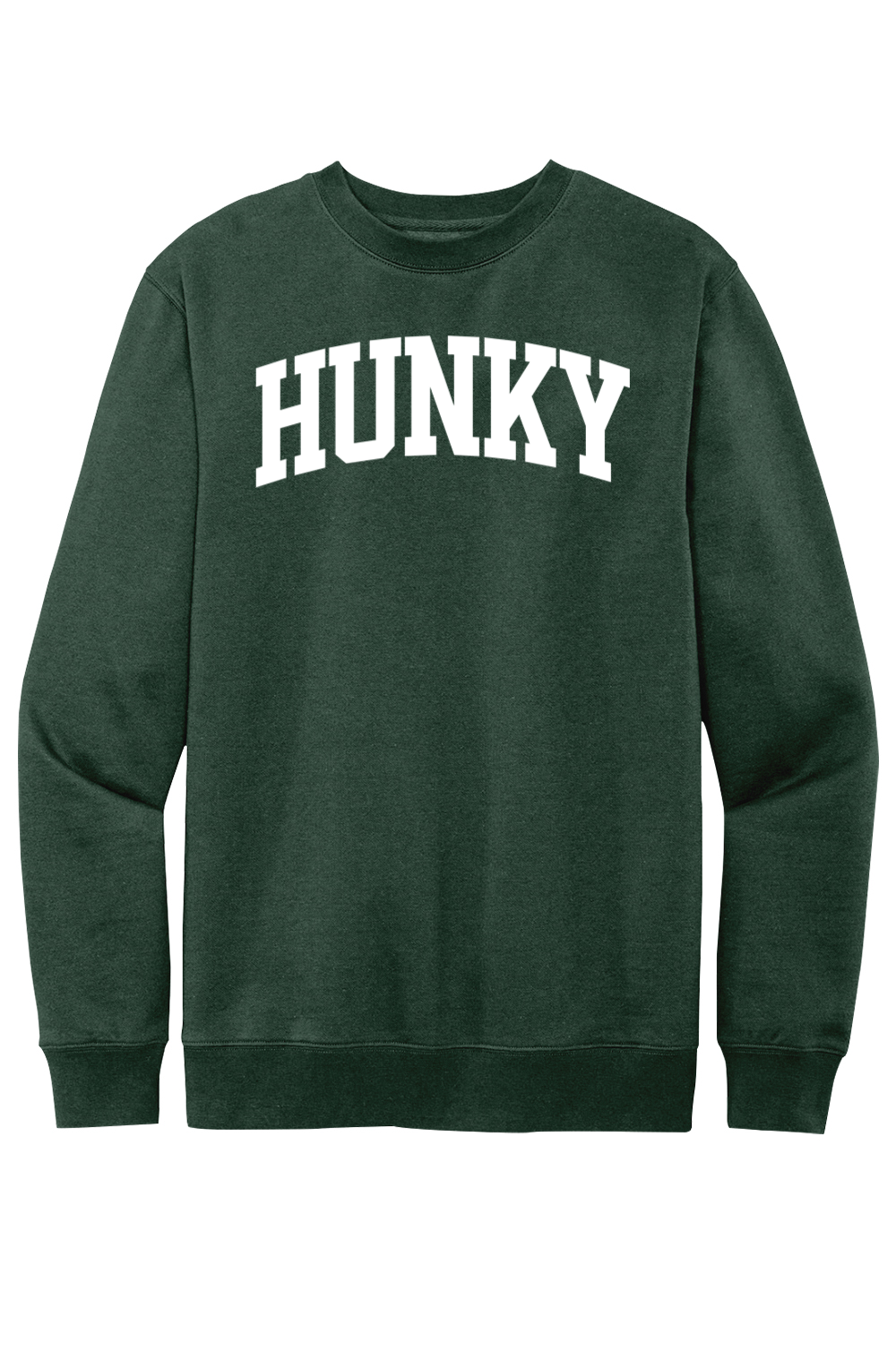 Hunky Collegiate - Fleece Crewneck Sweatshirt - Yinzylvania
