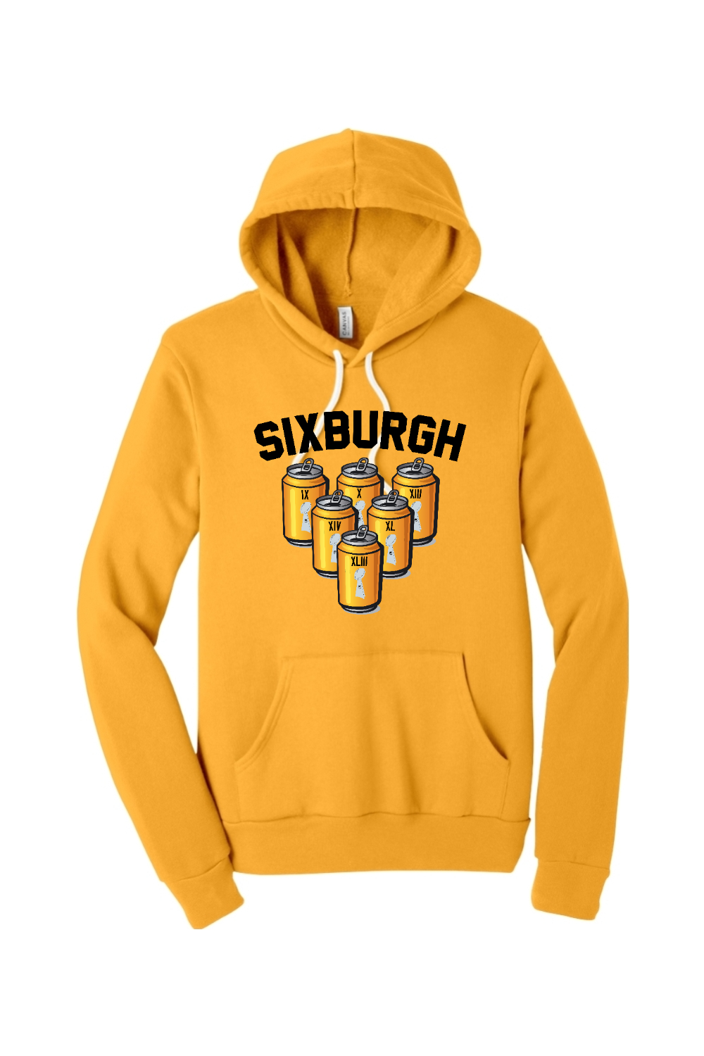 Sixburgh - Premium Sponge Fleece Hoodie - Yinzylvania