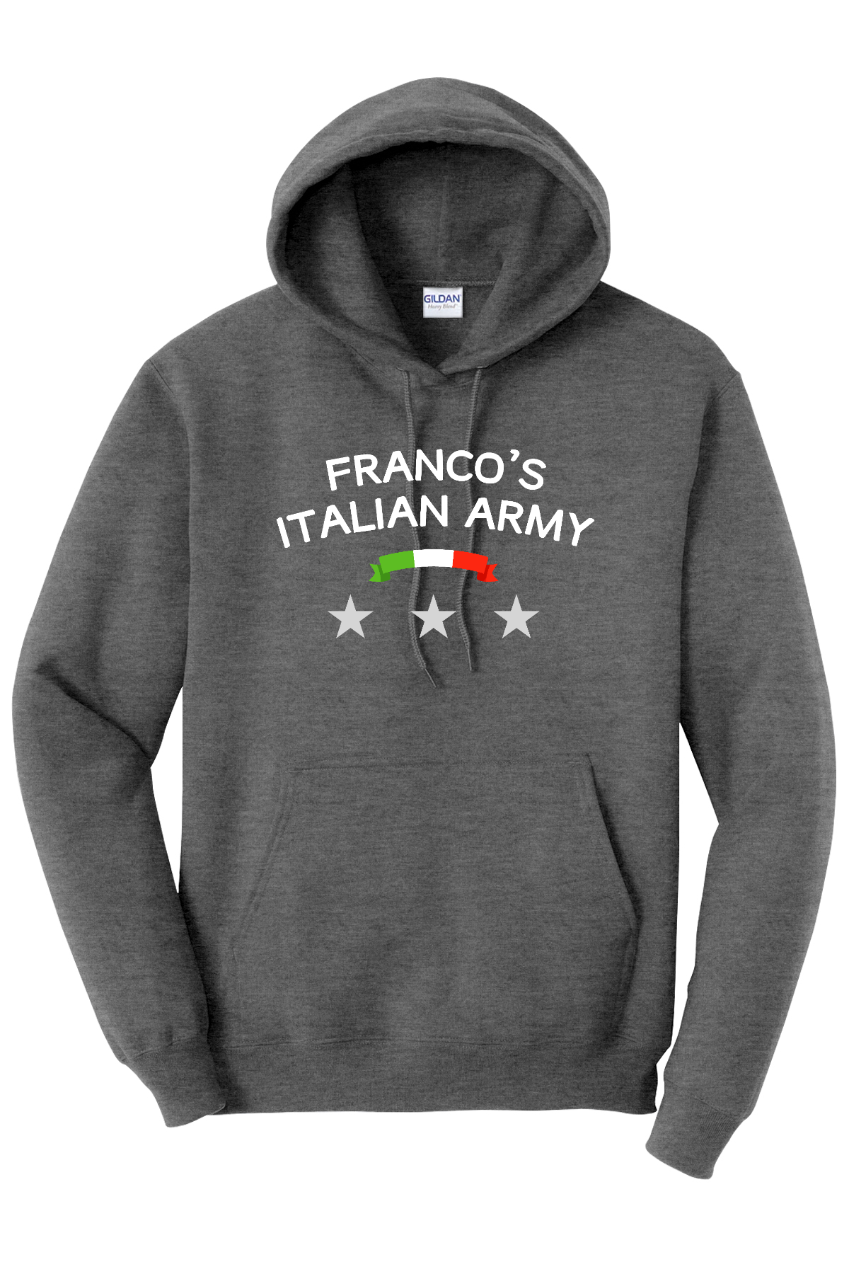 Franco's Italian Army - Gildan Heavy Blend Hooded Sweatshirt - Yinzylvania