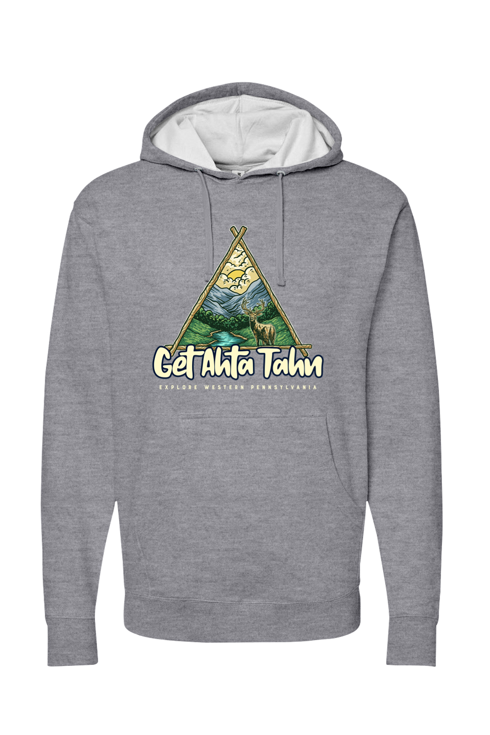 Get Ahta Tahn - Hoodie - Yinzylvania