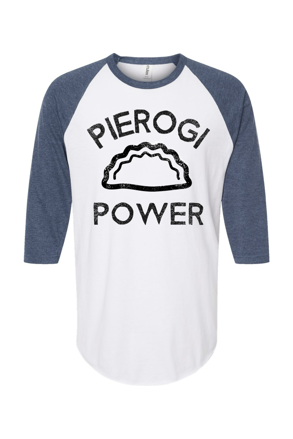Pierogi Power - Raglan T-Shirt - Yinzylvania