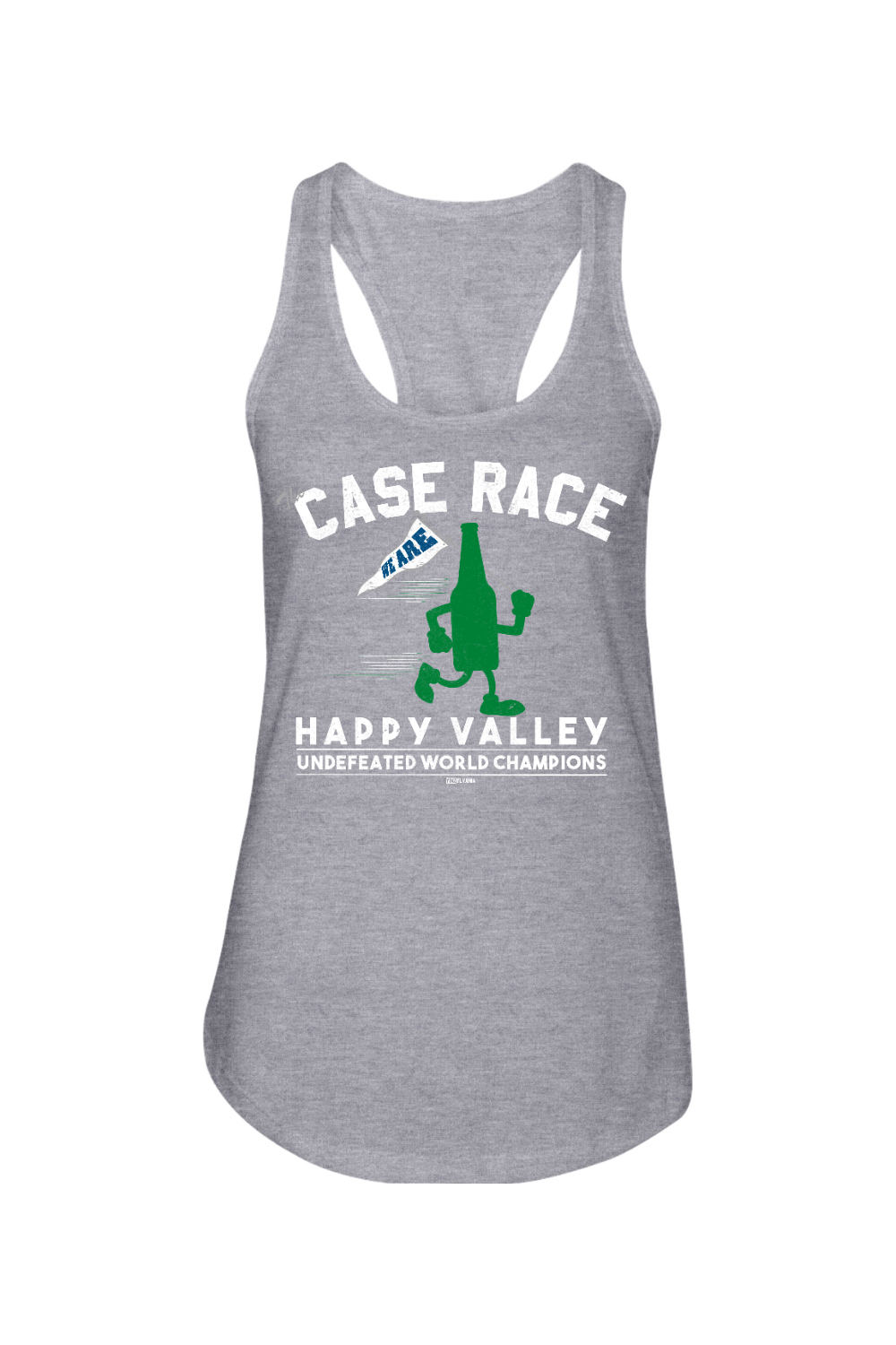 The Case Race - Happy Valley - Ladies Racerback Tank - Yinzylvania