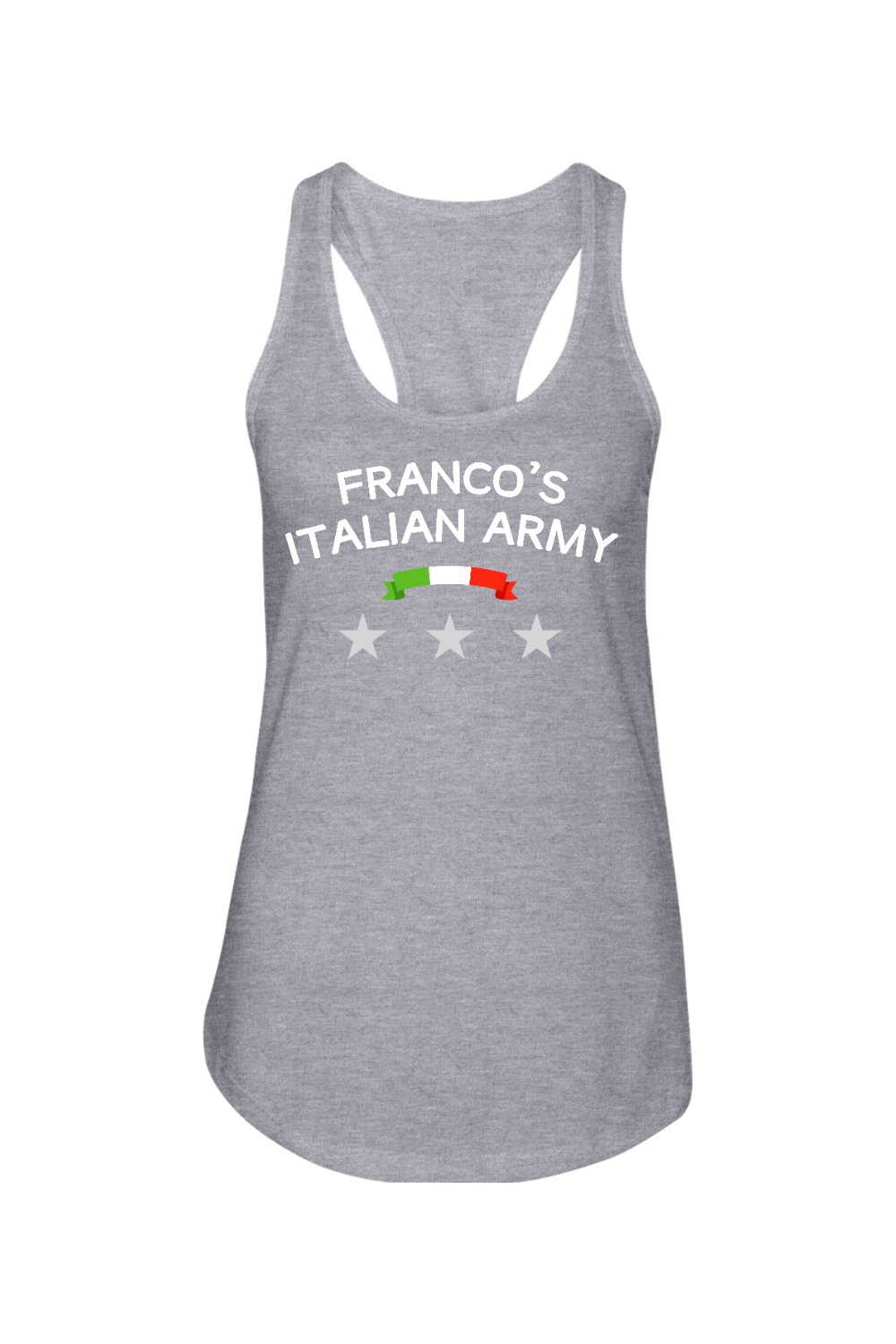 Franco's Italian Army - Ladies Racerback Tank - Yinzylvania