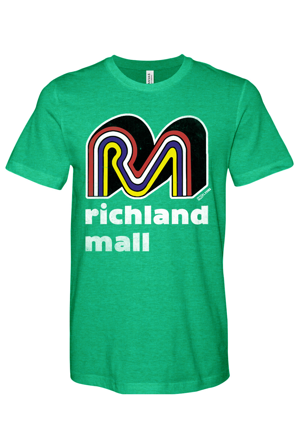 Richland Mall - Bella + Canvas Heathered Jersey Tee - Yinzylvania