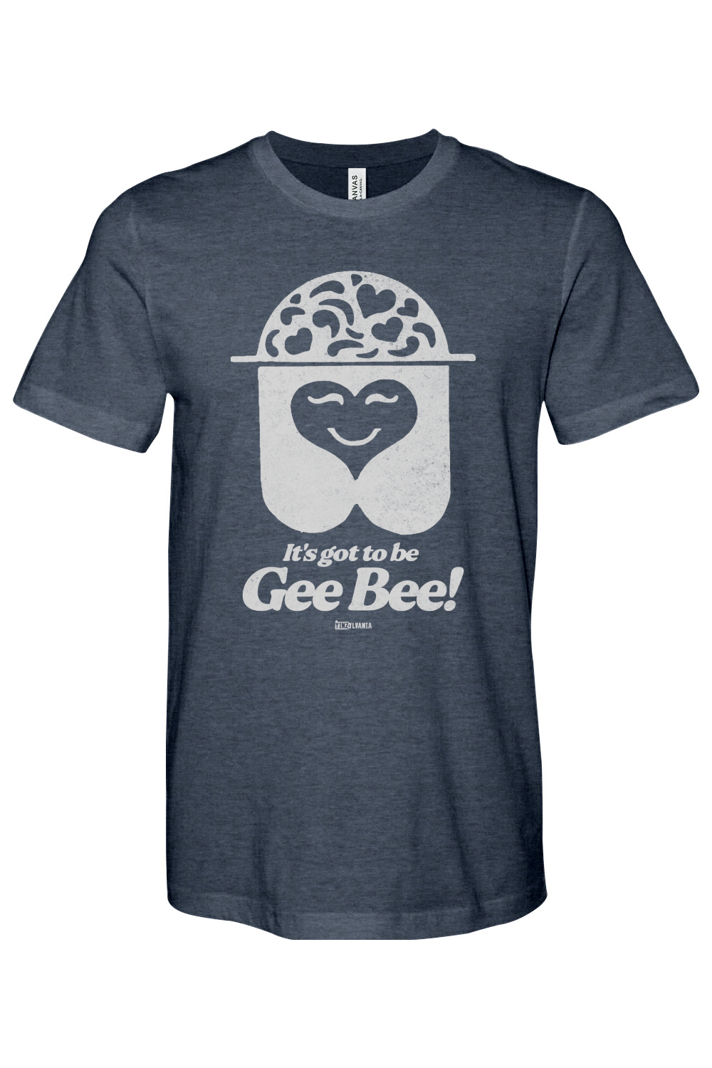 Gee Bee - Bella + Canvas Heathered Jersey Tee - Yinzylvania