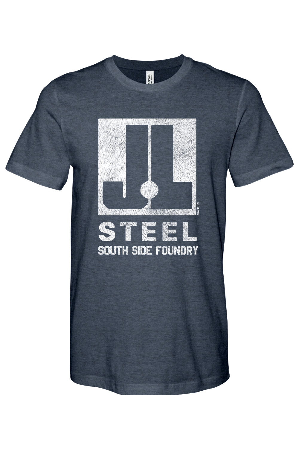 J&L Steel - South Side Foundry - Bella + Canvas Jersey Tee - Yinzylvania