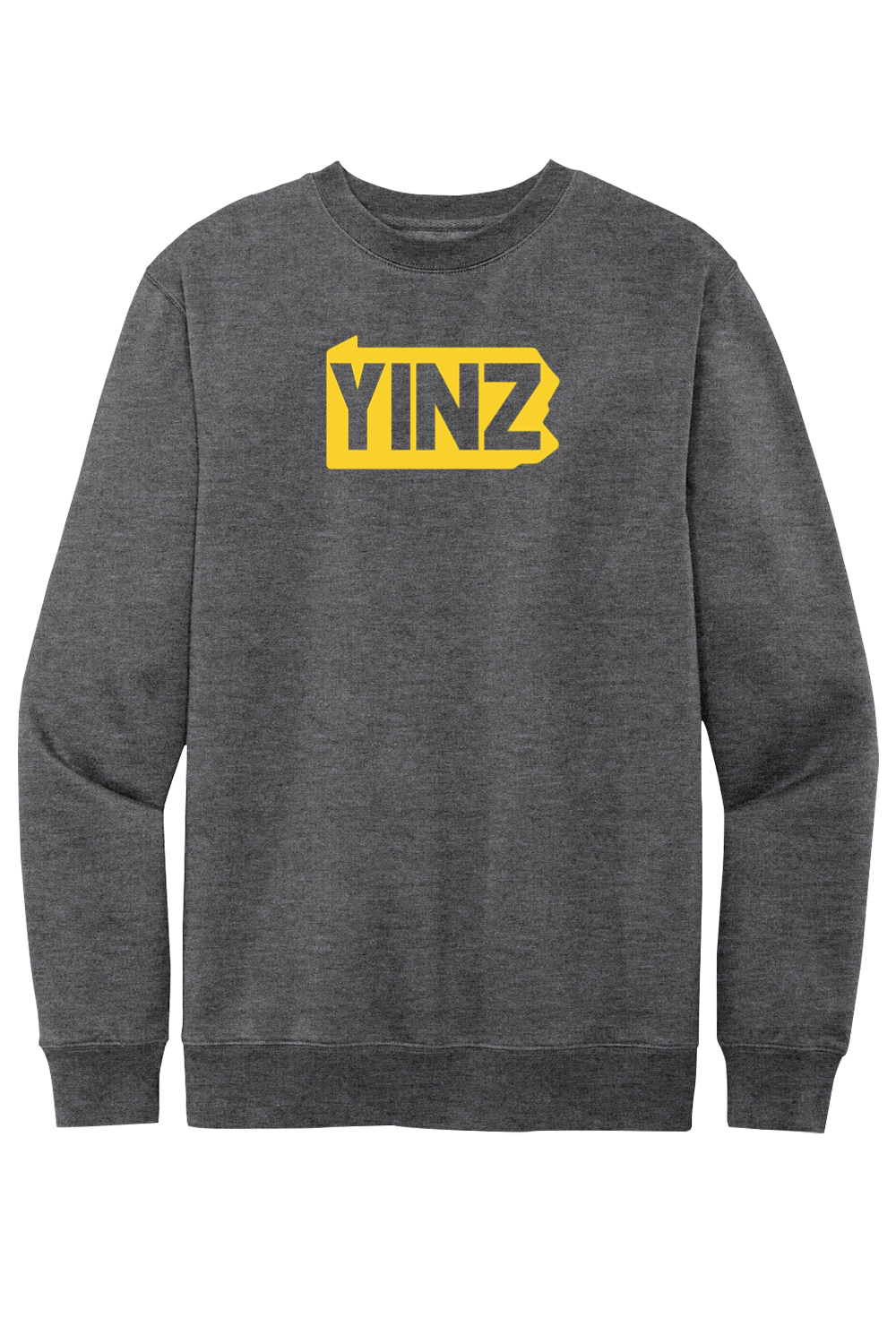 Yinzylvania Logo - Fleece Crewneck Sweatshirt - Yinzylvania