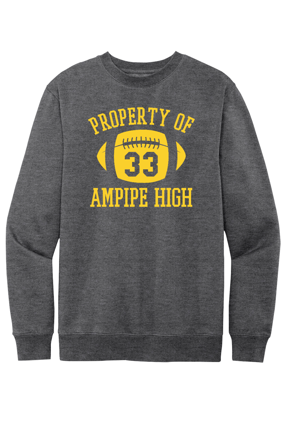 Property of Ampipe High (All the Right Moves) - Fleece Crewneck Sweatshirt - Yinzylvania