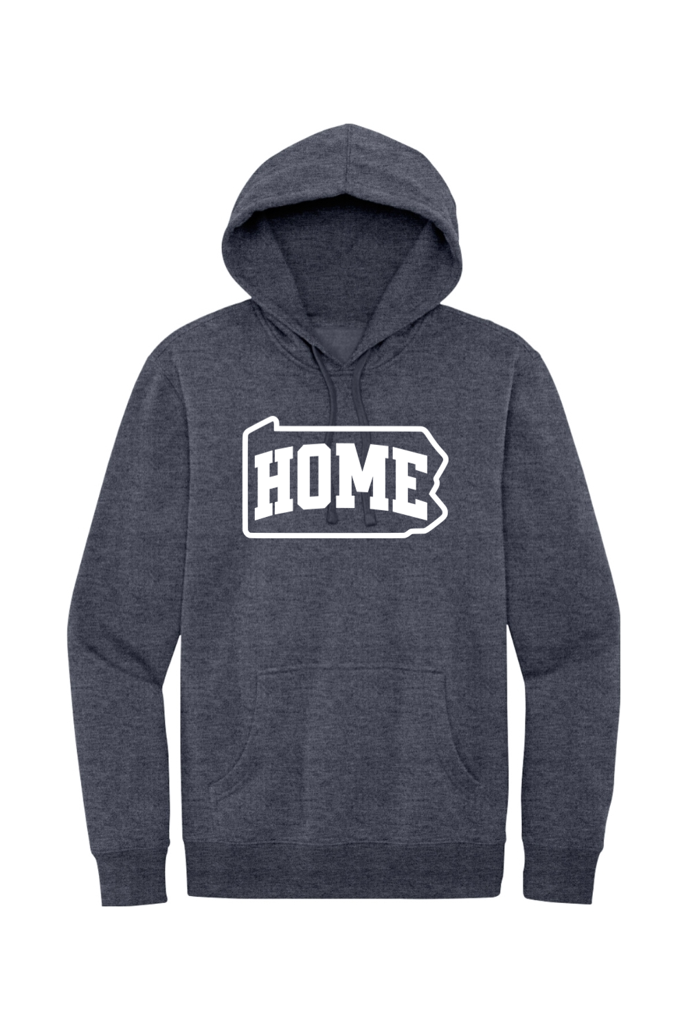 Home - Pennsylvania - Fleece Hoodie - Yinzylvania