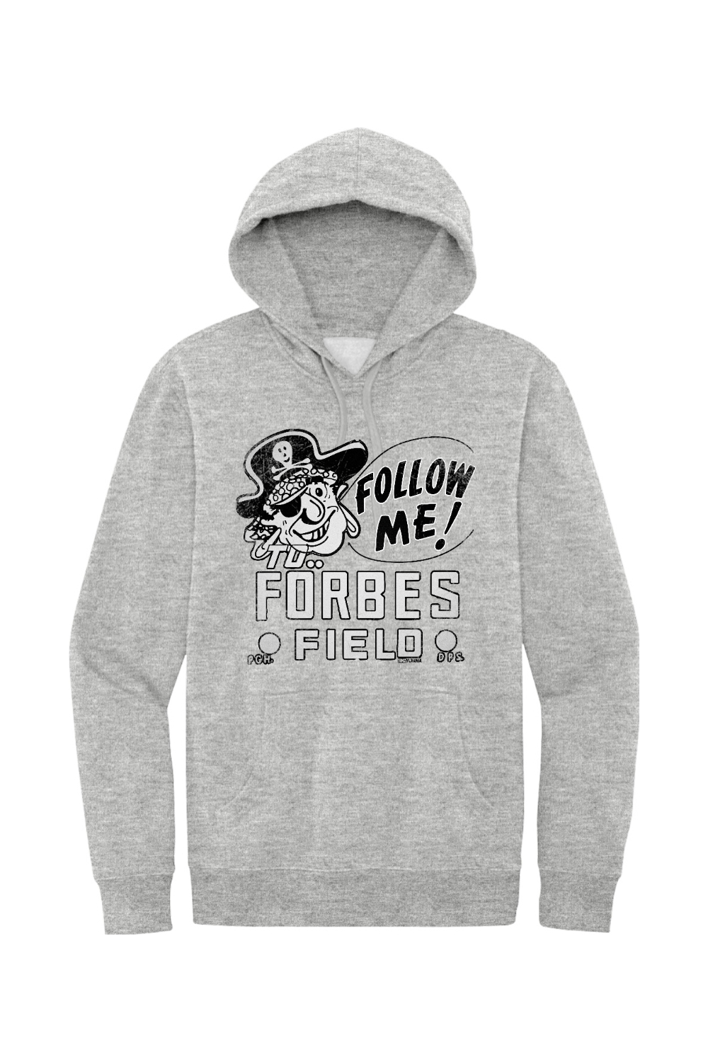 Follow Me to Forbes Field - Fleece Hoodie - Yinzylvania