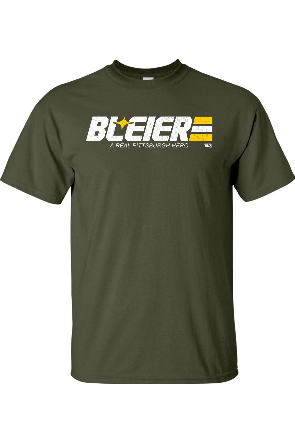 Bleier - A Real Pittsburgh Hero - Big & Tall Tee - Yinzylvania