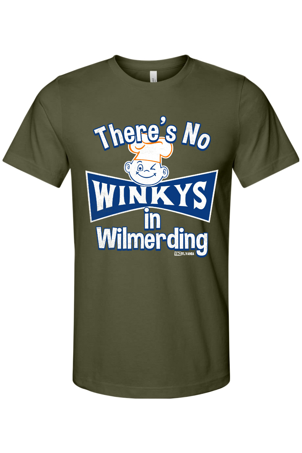 There's No Winkys in Wilmerding - Bella + Canvas Jersey Tee - Yinzylvania