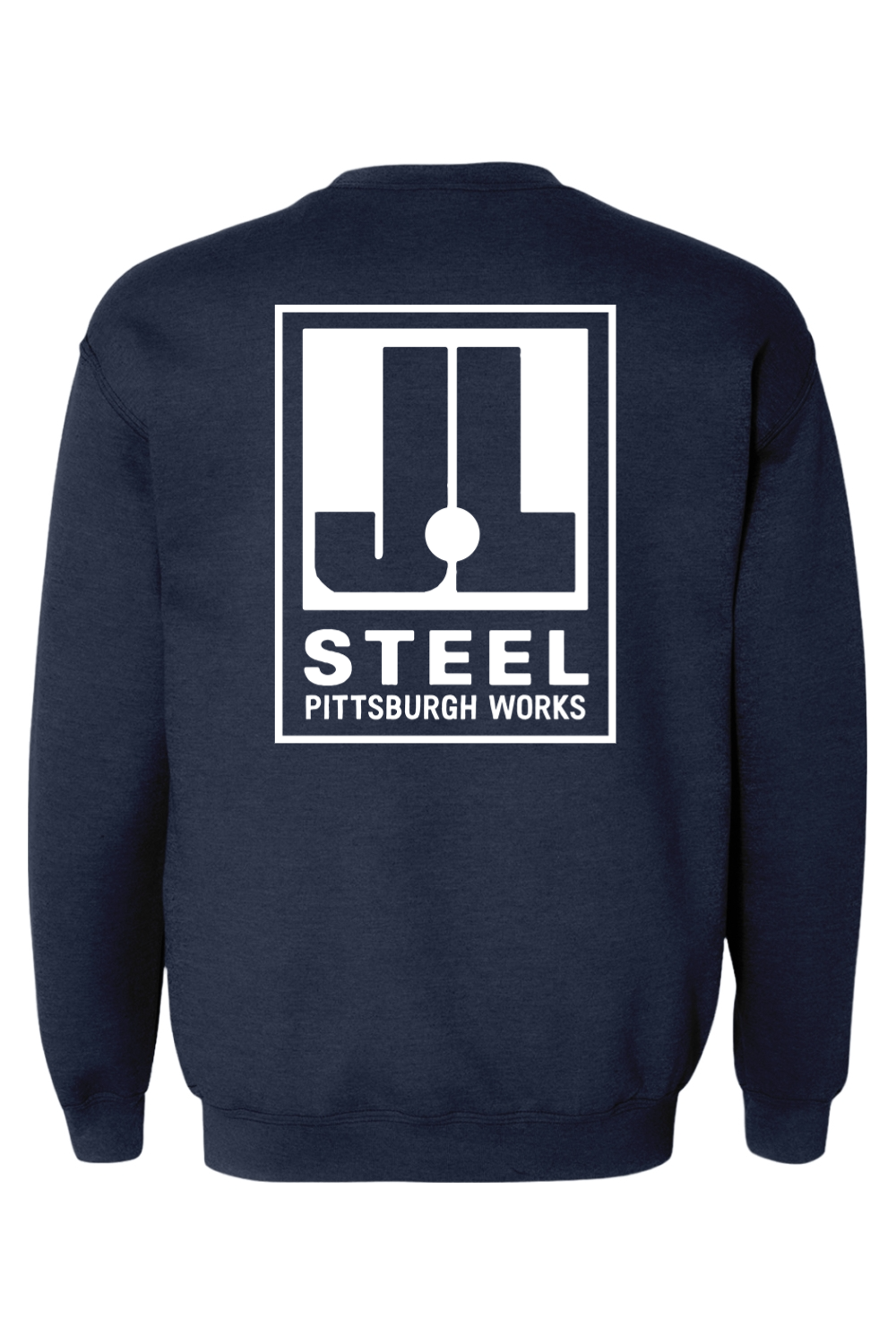J&L Steel Pittsburgh Works Front/Back - Crewneck Sweatshirt - Yinzylvania
