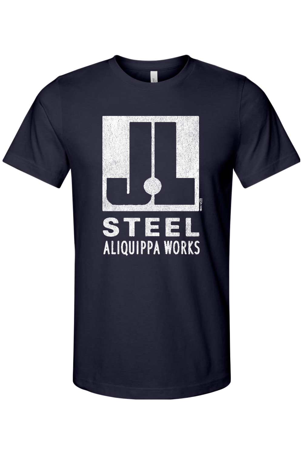 J&L Steel - Aliquippa Works - Bella + Canvas Jersey Tee - Yinzylvania