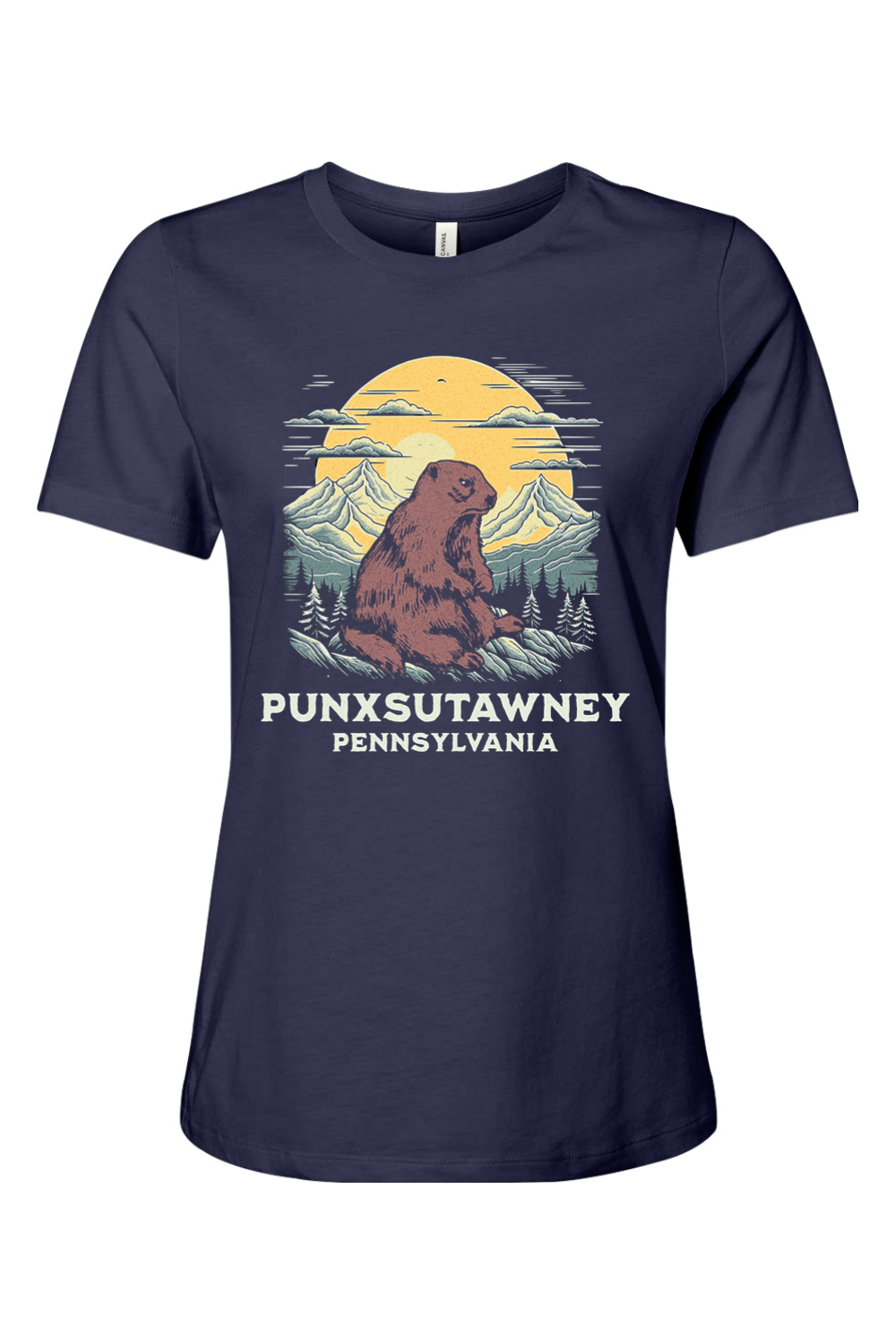 Punxsutawney Pennsylvania - Ladies Tee - Yinzylvania