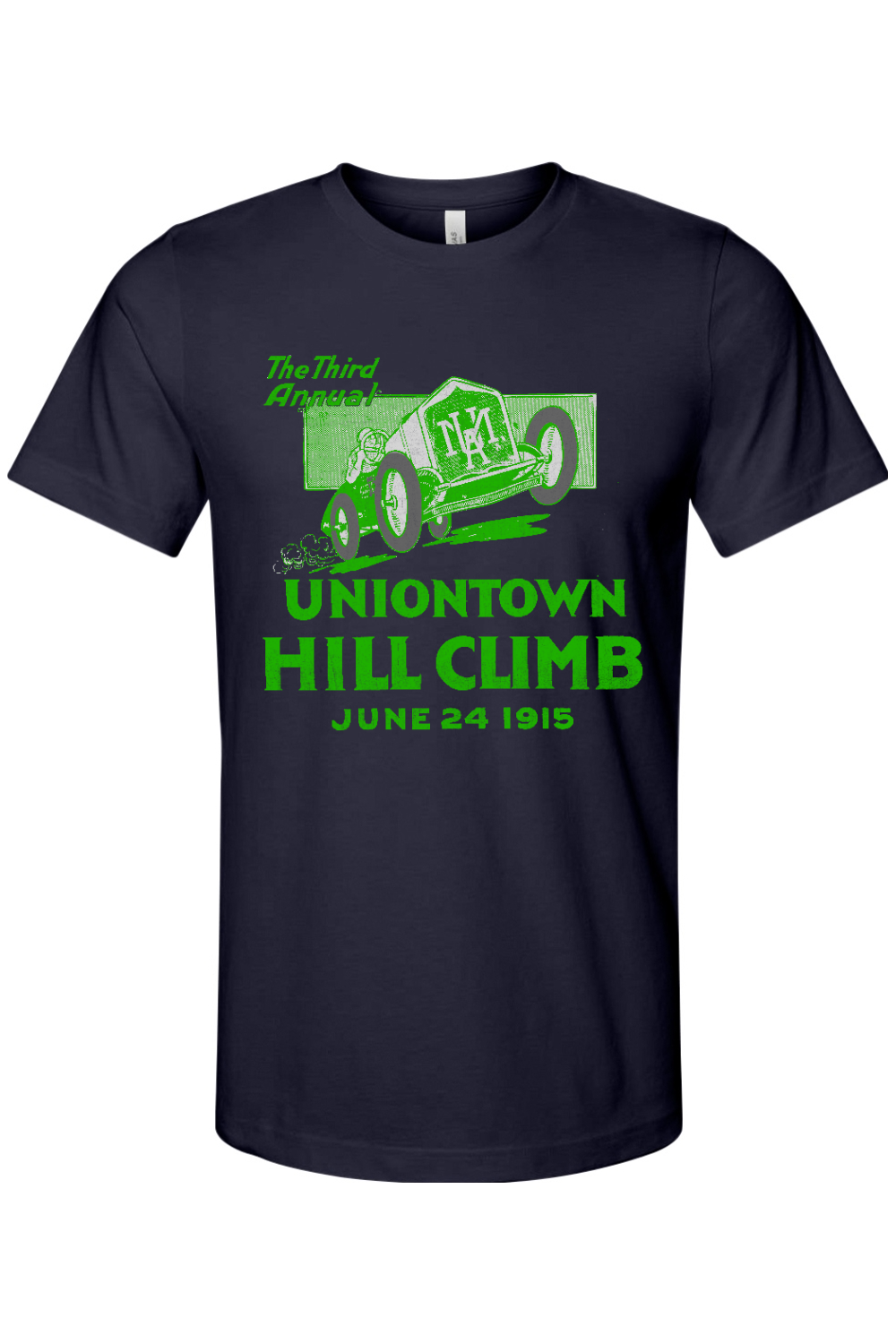 Uniontown Hill Climb - Bella + Canvas Jersey Tee - Yinzylvania
