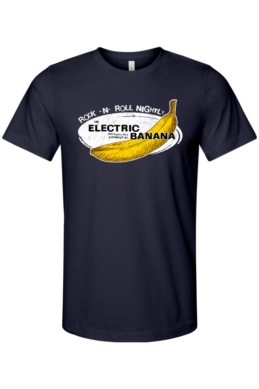 Electric Banana - Bella + Canvas Jersey Tee - Yinzylvania