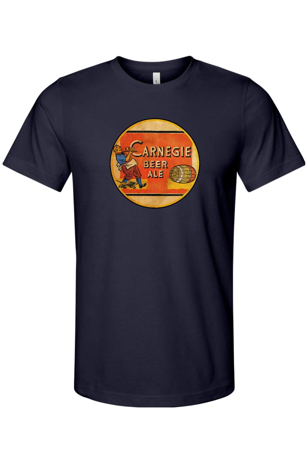 Carnegie Beer - Bella + Canvas Jersey Tee - Yinzylvania