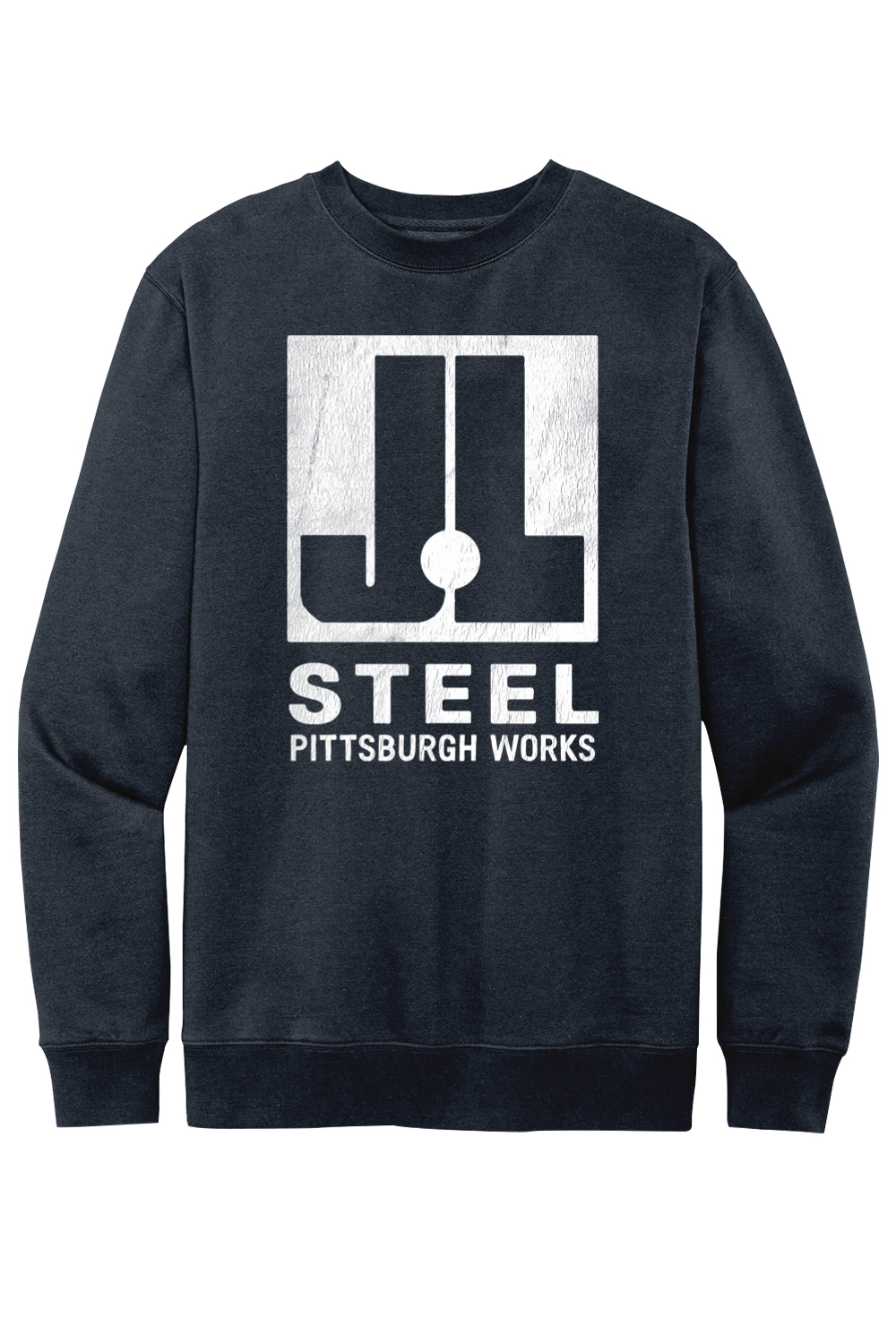 J&L Steel - Pittsburgh Works - Fleece Crew Sweatshirt - Yinzylvania