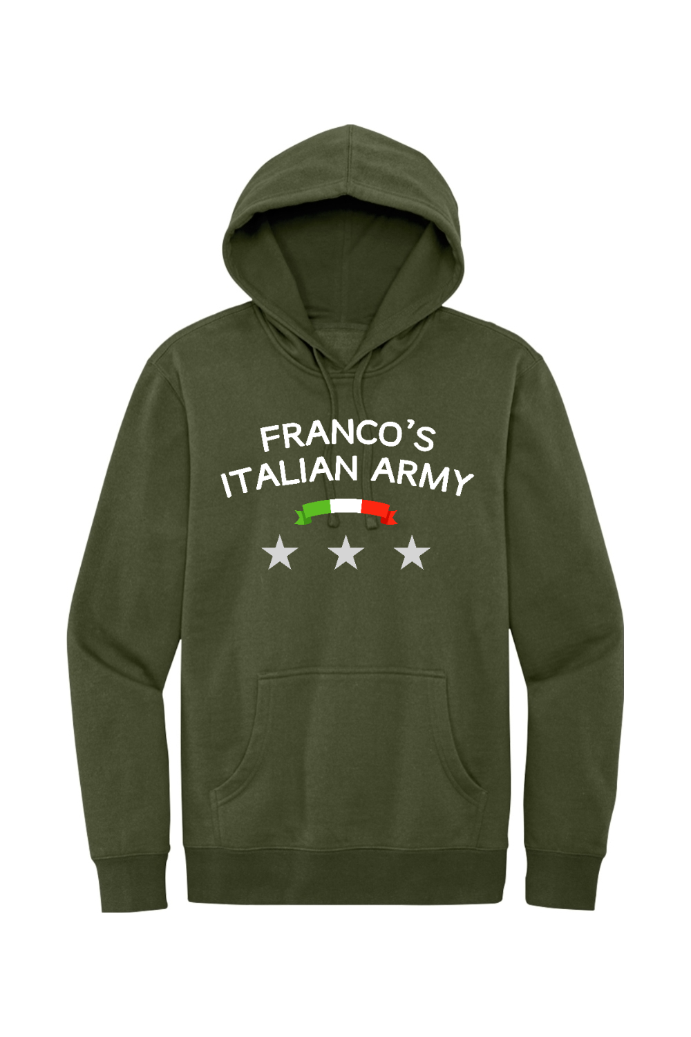 Franco's Italian Army - Fleece Hoodie - Yinzylvania