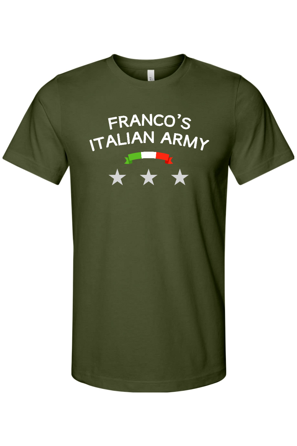 Franco's Italian Army - Bella + Canvas Jersey Tee - Yinzylvania