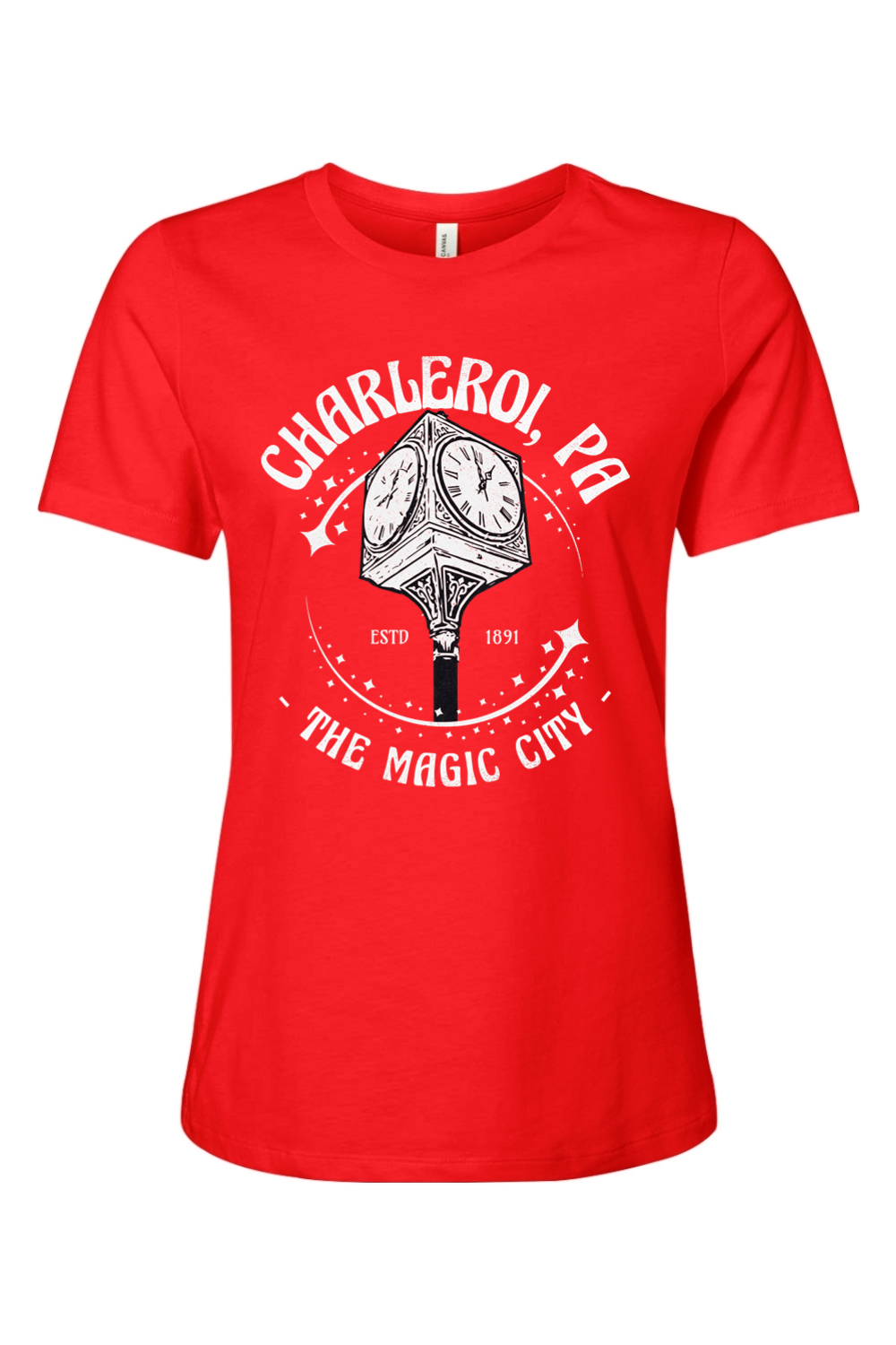 Charleroi, PA - the Magic City - Ladies Tee - Yinzylvania
