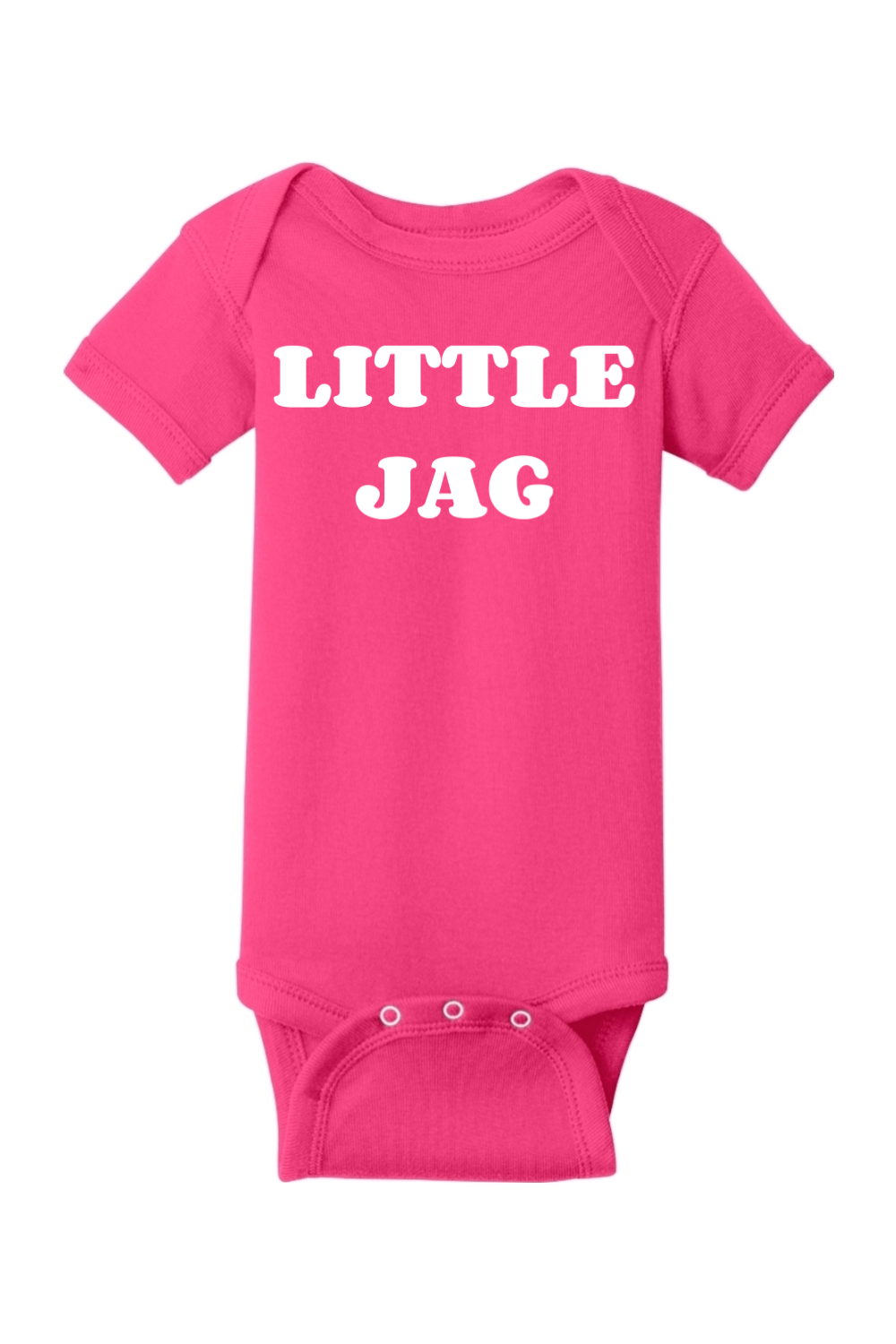 Little Jag - Infant Short Sleeve Baby Rib Bodysuit - Yinzylvania