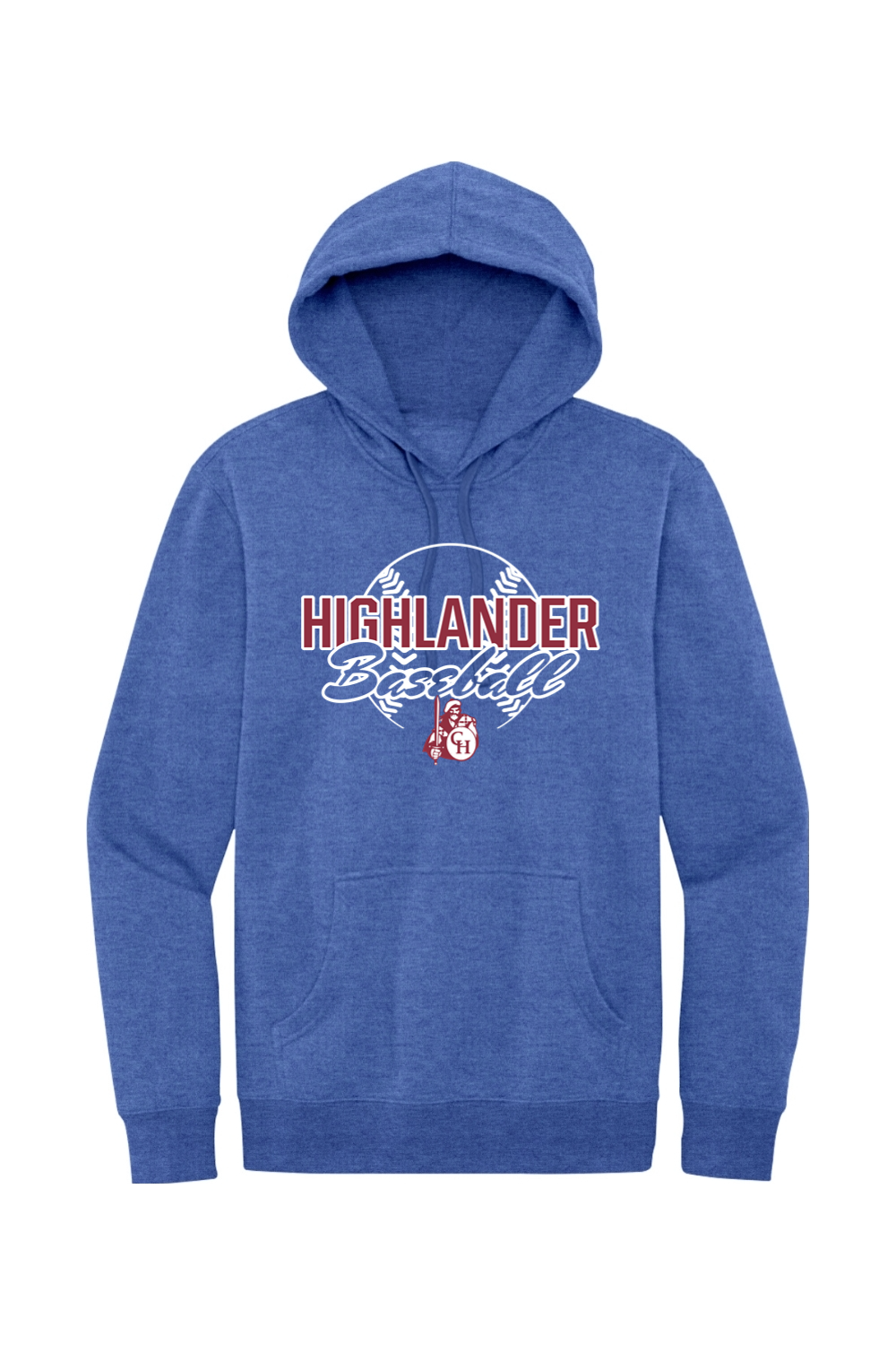 Highlander Baseball - Fleece Hoodie - Yinzylvania