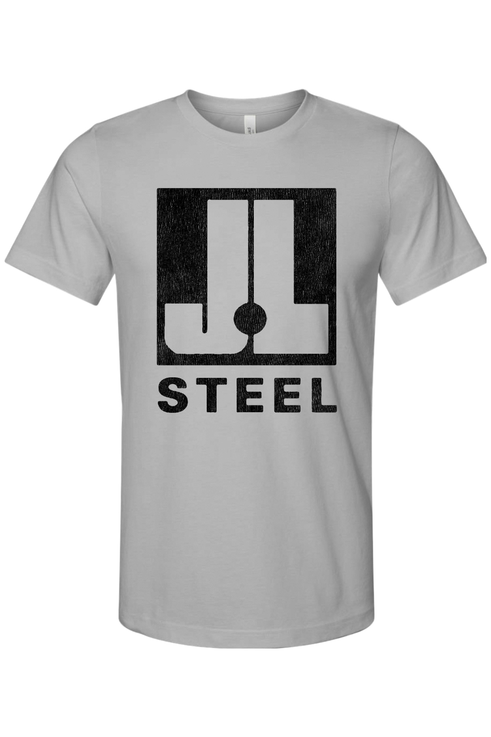 J&L Steel - Black - Bella + Canvas Jersey Tee - Yinzylvania