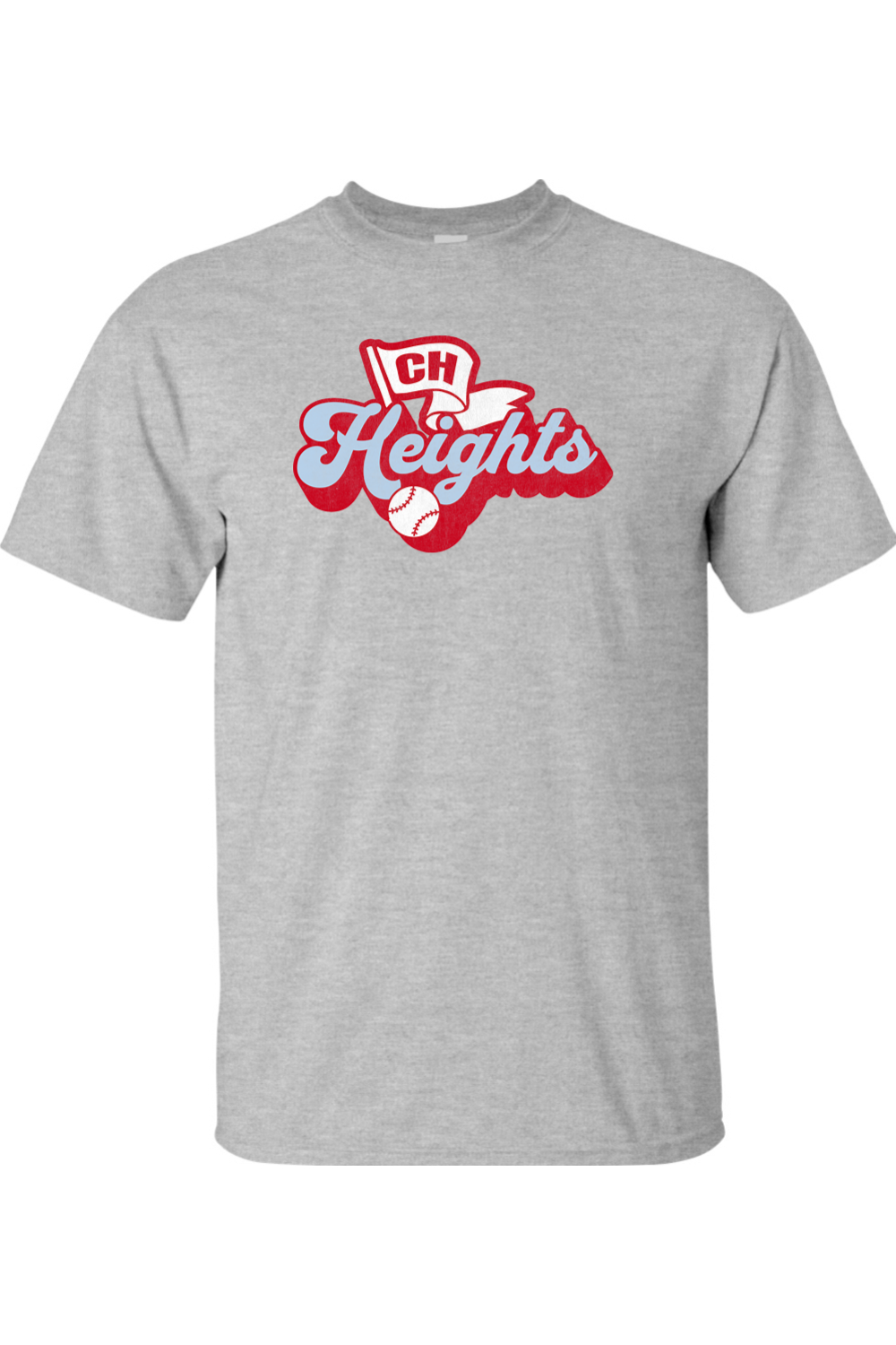 Heights Baseball - Pennant - 4XL & 5XL T-Shirt - Yinzylvania