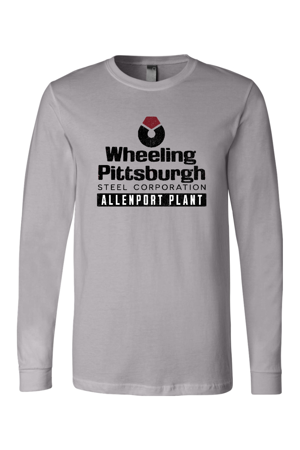 Wheeling Pittsburgh Steel - Allenport Plant - Long Sleeve Tee - Yinzylvania