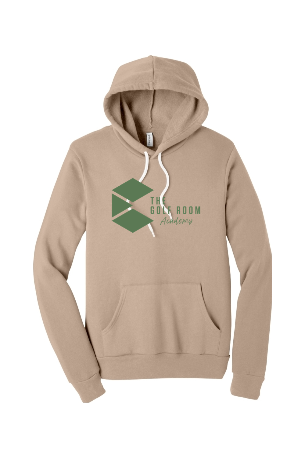 The Golf Room Academy - Green - Bella + Canvas Sponge Fleece Hoodie - Yinzylvania