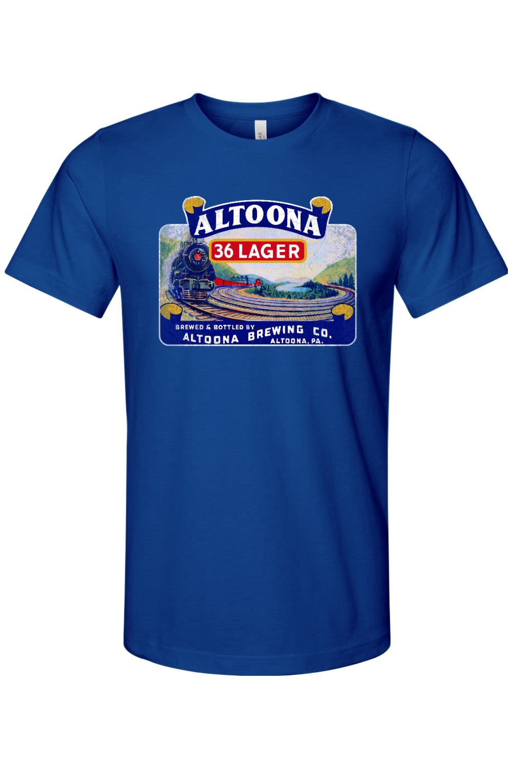 Altoona 36 Lager - Bella + Canvas Jersey Tee - Yinzylvania