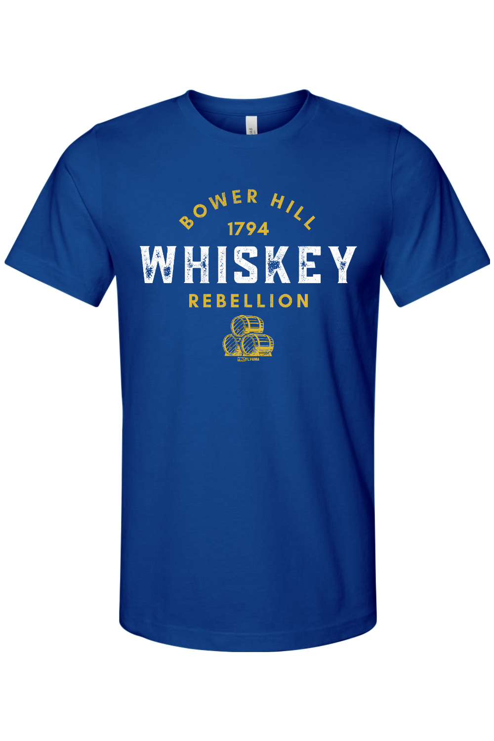 Whiskey Rebellion - Bella + Canvas Jersey Tee - Yinzylvania