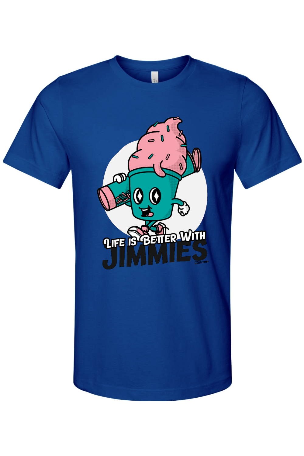 Life is Better with Jimmies - Bella + Canvas Jersey Tee - Yinzylvania