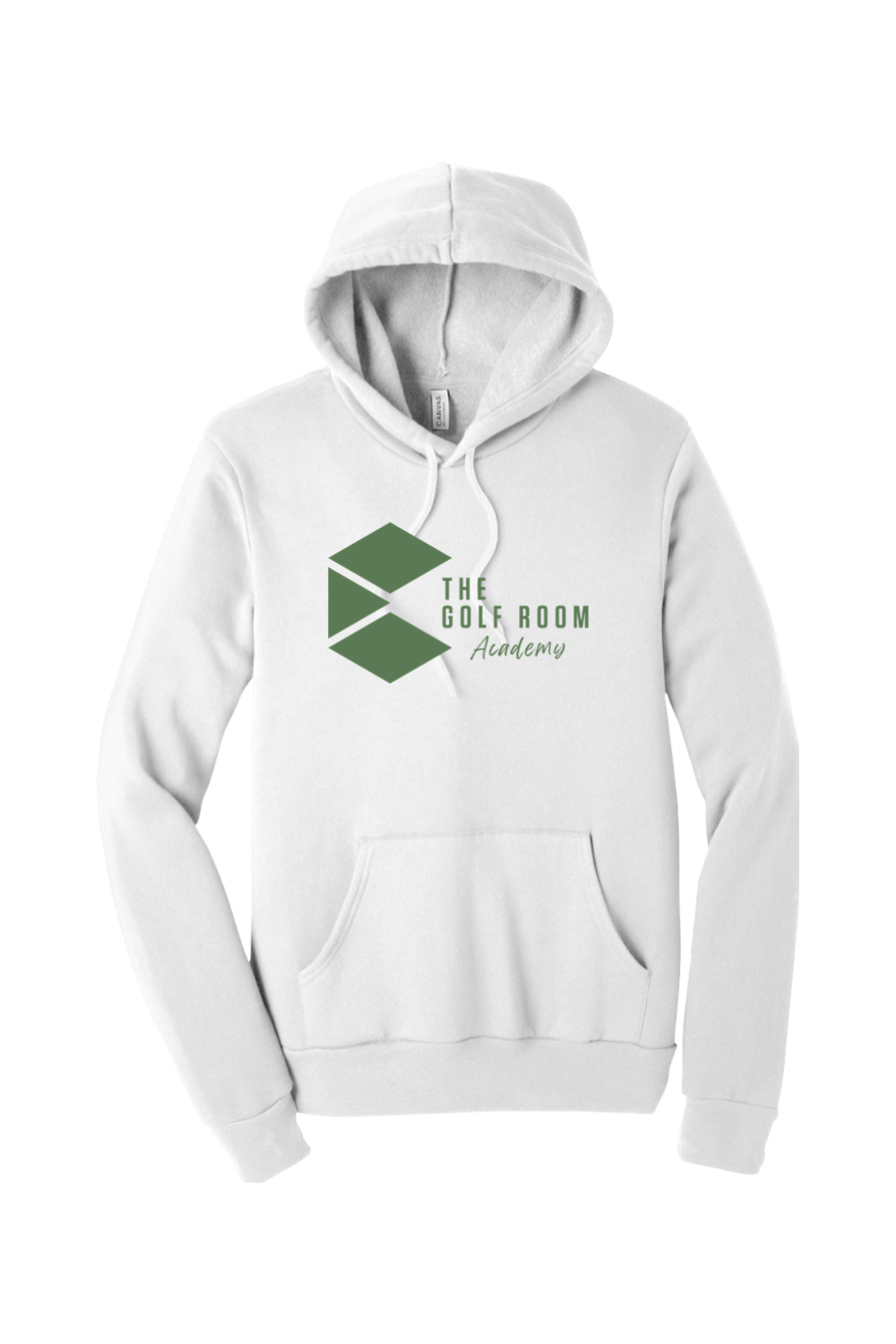 The Golf Room Academy - Green - Bella + Canvas Sponge Fleece Hoodie - Yinzylvania