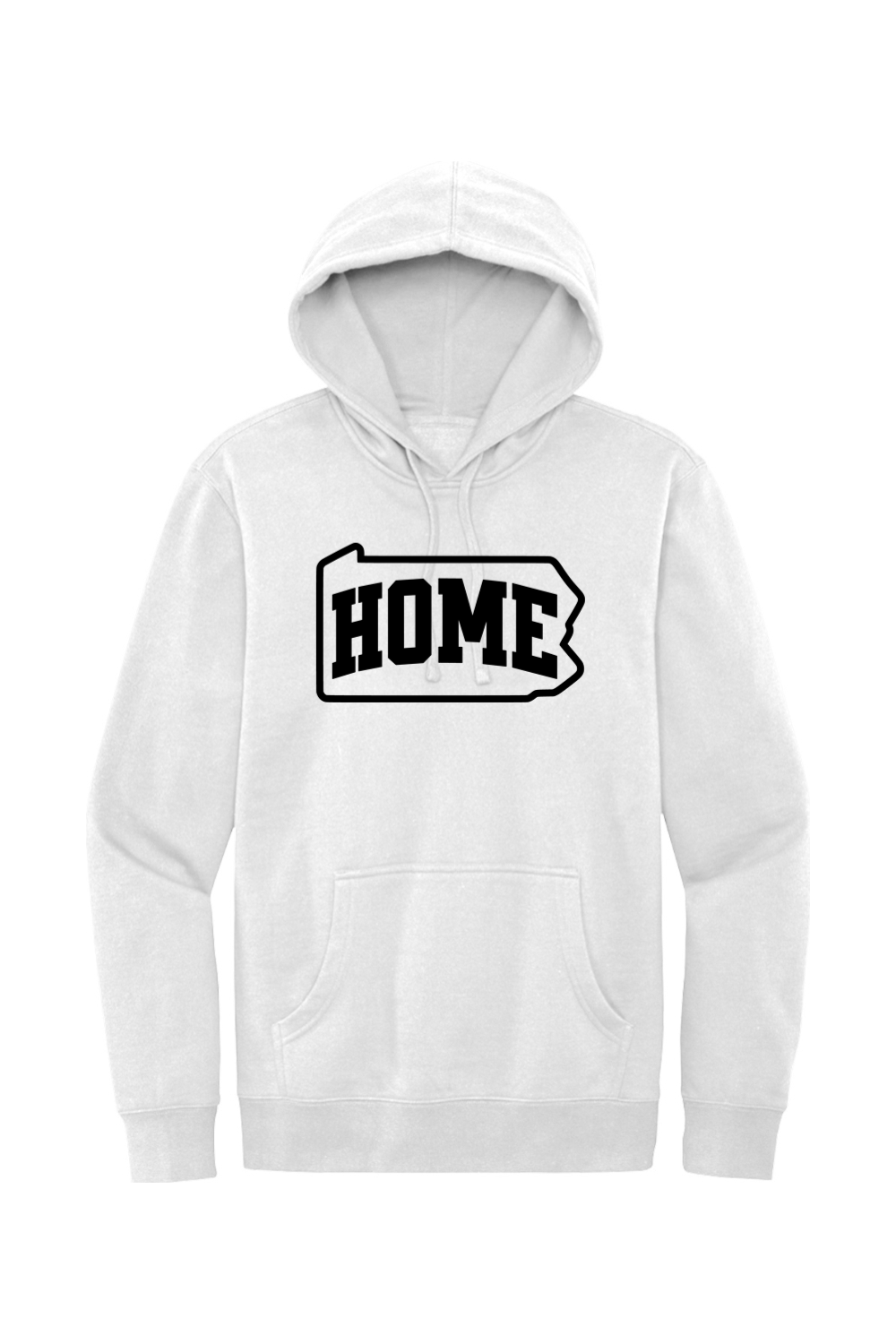 Home - Pennsylvania - Fleece Hoodie - Yinzylvania