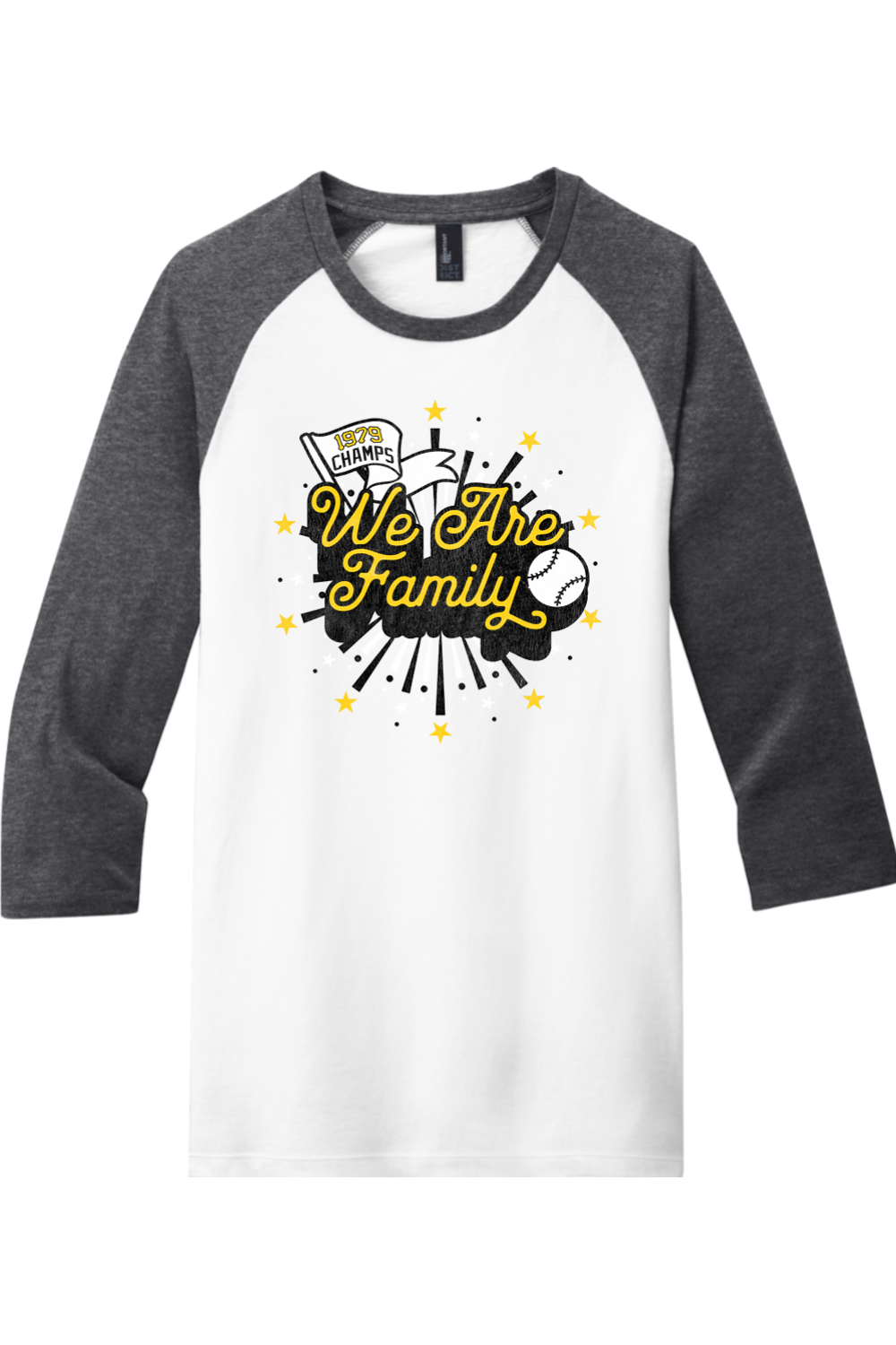 We Are Family - 79 Champs - Baseball Raglan - Yinzylvania