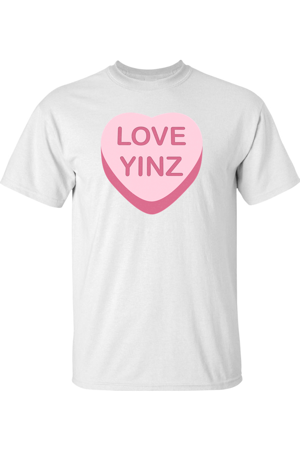 Love Yinz - Conversation Heart - 4XL & 5XL - Yinzylvania