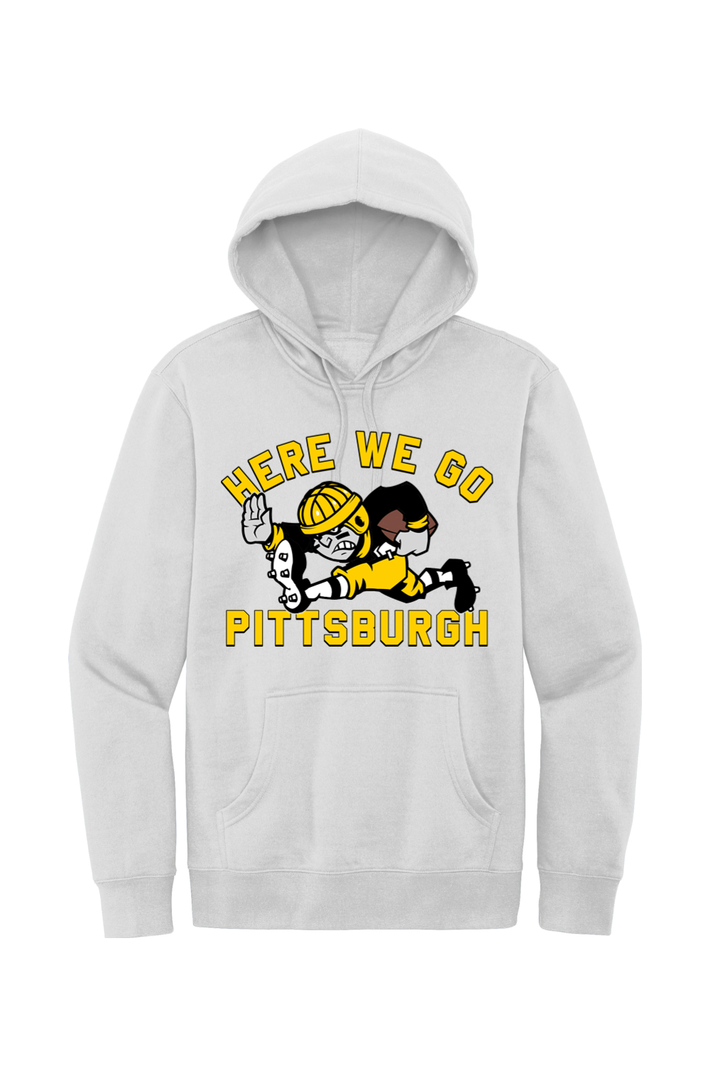 Here We Go Pittsburgh - Fleece Hoodie - Yinzylvania