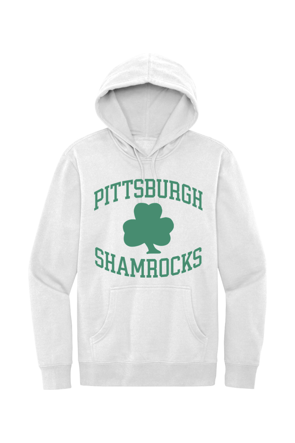 Pittsburgh Shamrocks Hockey - Fleece Hoodie - Yinzylvania