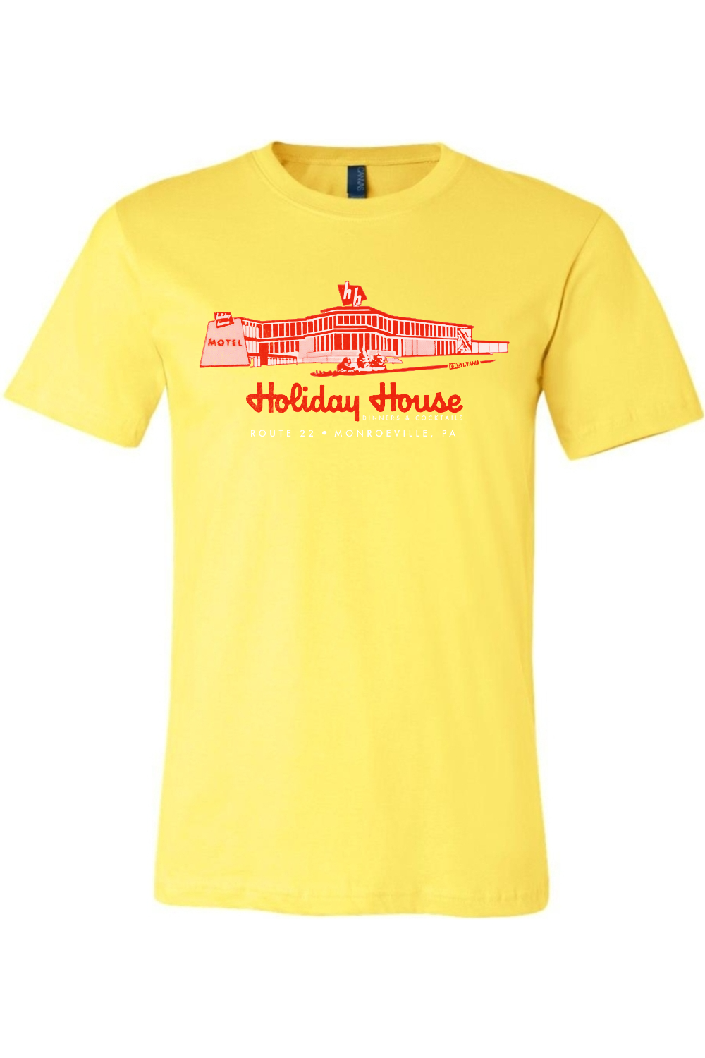 Holiday House - Bella + Canvas Jersey Tee - Yinzylvania