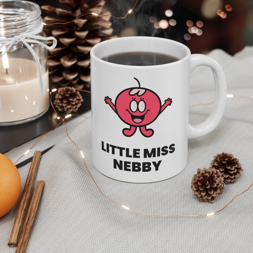 LITTLE MISS NEBBY - Ceramic Mug 11oz - Yinzylvania