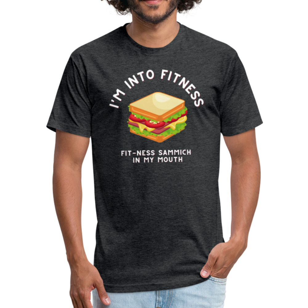 FITNESS SAMMICH - heather black
