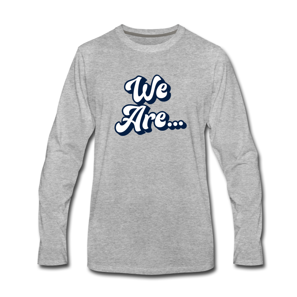 WE ARE -  Long Sleeve T-Shirt - heather gray