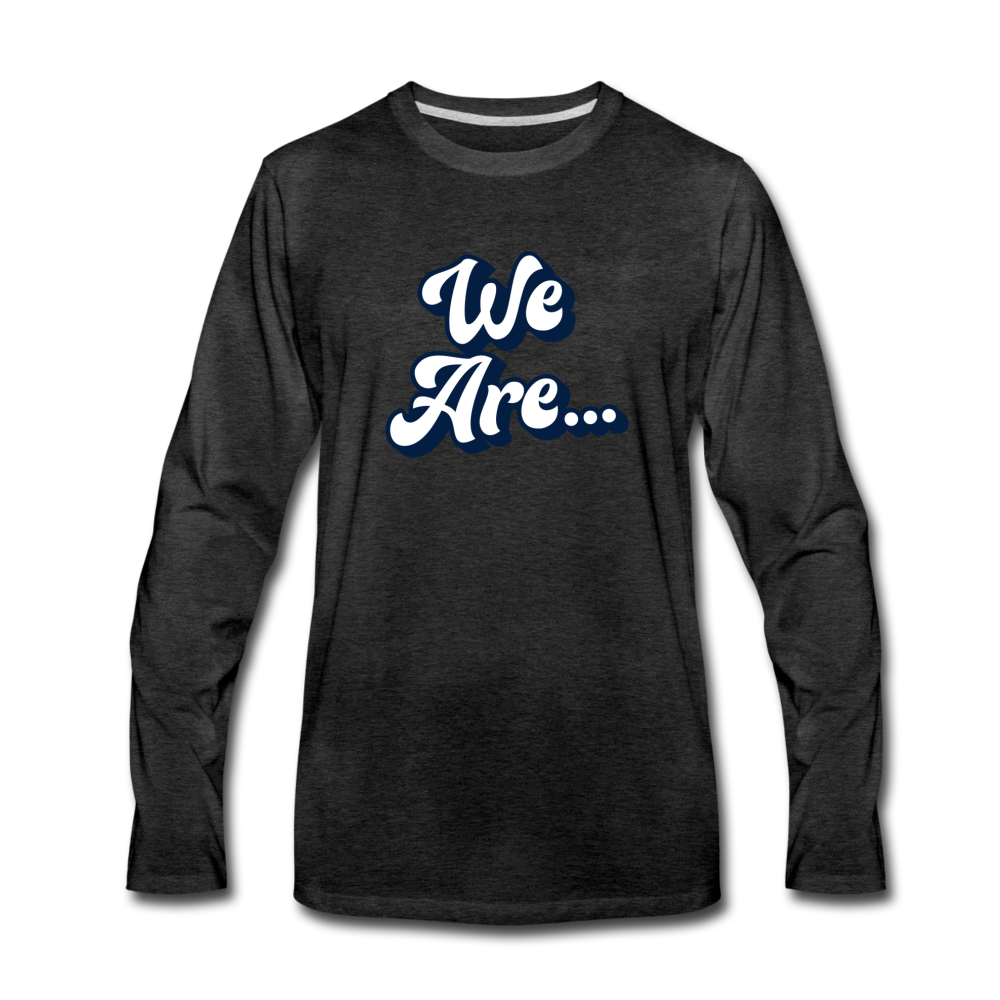 WE ARE -  Long Sleeve T-Shirt - charcoal gray